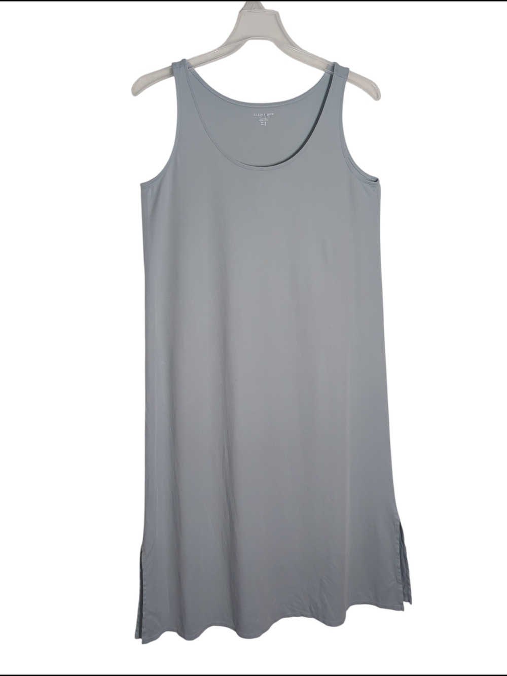 Eileen Fisher Womens Maxi Dress 100%‎ Organic Cotton Quiet Luxury Coastal Small